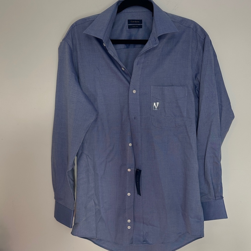 Club Room Classic Blue Dress Shirt